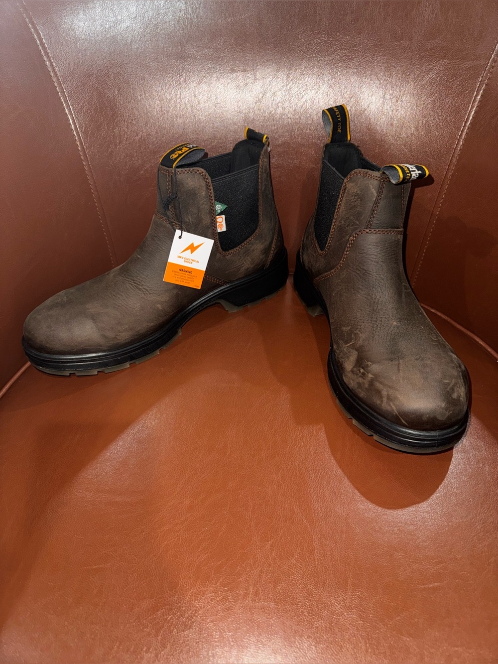Timberland PRO Nashoba Composite Toe Chelsea Work Boots 7 NWT NWOB